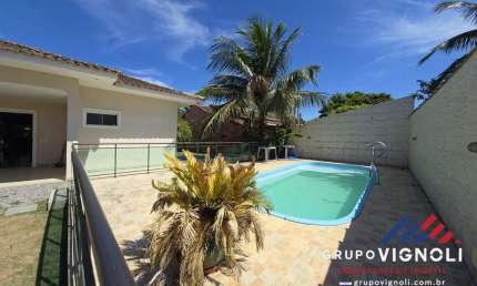 Casa para Venda em Saquarema, Raia (Bacaxá), 4 dormitórios, 3 suítes, 6 banheiros, 1 vaga