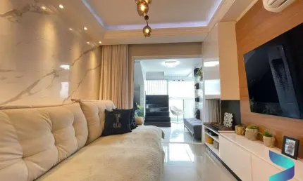 Cobertura com 3 dormitórios à venda, 296 m² por r$ 2.650.000,00 - aviação - praia grande/sp