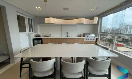 Apartamento com 3 dormitórios à venda, 127 m² por r$ 1.700.000,00 - canto do forte - praia grande/sp