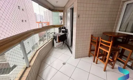 Apartamento à venda, 87 m² por r$ 580.000,00 - aviação - praia grande/sp