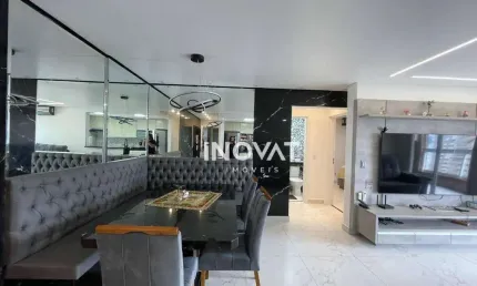 Apartamento com 2 dormitórios à venda, 93 m² por r$ 1.050.000,00 - aviação - praia grande/sp
