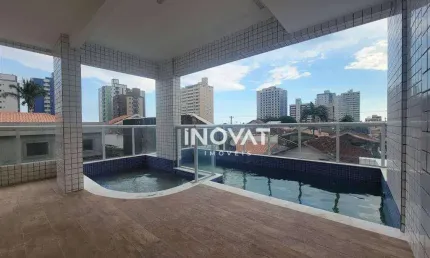 Apartamento com 2 dormitórios à venda, 67 m² por r$ 395.000,00 - maracanã - praia grande/sp