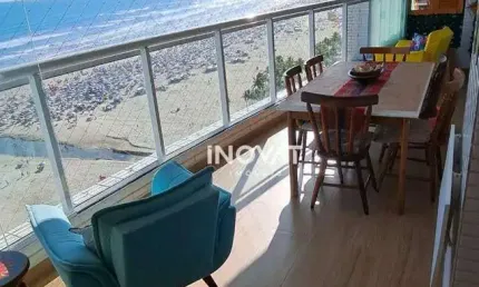 Apartamento com 3 dormitórios à venda, 101 m² por r$ 1.549.000,00 - boqueirão - praia grande/sp