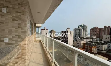 Apartamento com 2 dormitórios à venda, 74 m² por r$ 590.000,00 - vila guilhermina - praia grande/sp