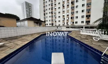 Apartamento com 2 dormitórios à venda, 64 m² por r$ 320.000,00 - vila belmiro - santos/sp