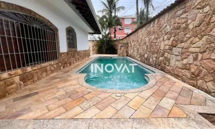 Casa com 2 dormitórios à venda, 252 m² por r$ 750.000,00 - vila caiçara - praia grande/sp