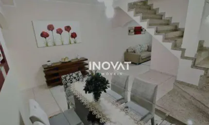 Sobrado com 3 dormitórios à venda, 125 m² por r$ 980.000,00 - boqueirão - praia grande/sp