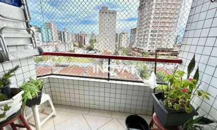 Apartamento com 2 dormitórios à venda, 96 m² por r$ 500.000,00 - boqueirão - praia grande/sp