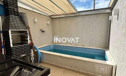 Sobrado em condomíno com 2 dormitórios à venda, 74 m² por r$ 350.000 - balneário itaoca - mongaguá/são paulo