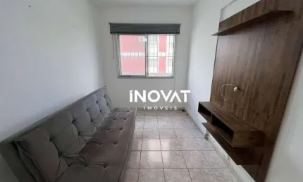 Apartamento com 1 dormitório à venda, 40 m² por r$ 285.000,00 - canto do forte - praia grande/sp