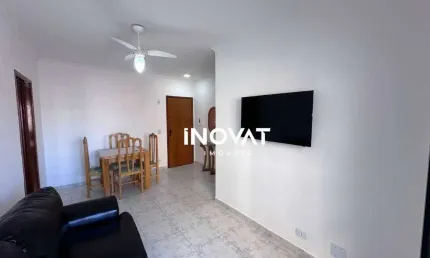 Apartamento com 1 dormitório à venda, 45 m² por r$ 315.000,00 - tupi - praia grande/sp