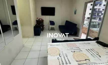 Apartamento com 1 dormitório à venda, 49 m² por r$ 360.000,00 - canto do forte - praia grande/sp