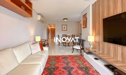 Apartamento com 3 dormitórios à venda, 148 m² por r$ 2.300.000,00 - canto do forte - praia grande/sp