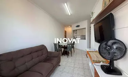 Apartamento com 1 dormitório à venda, 56 m² por r$ 380.000,00 - vila tupi - praia grande/sp