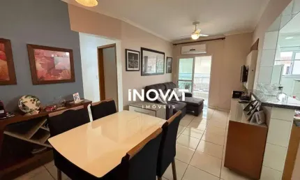 Apartamento com 2 dormitórios à venda, 77 m² por r$ 460.000,00 - aviação - praia grande/sp