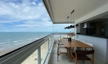 Cobertura com 3 dormitórios à venda, 146 m² por r$ 1.700.000,00 - vilamar - praia grande/sp