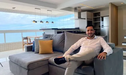 Cobertura com 3 dormitórios, 146 m² - venda por r$ 1.700.000,00 ou aluguel por r$ 11.000,00/mês - caiçara - praia grande/sp