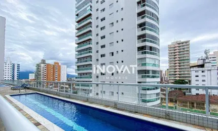 Apartamento com 2 dormitórios à venda, 100 m² por r$ 699.000,00 - tupi - praia grande/sp