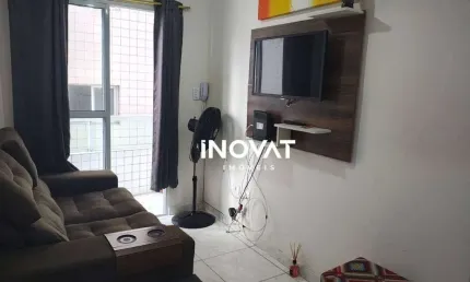 Apartamento com 1 dormitório à venda, 37 m² por r$ 250.000,00 - mirim - praia grande/sp