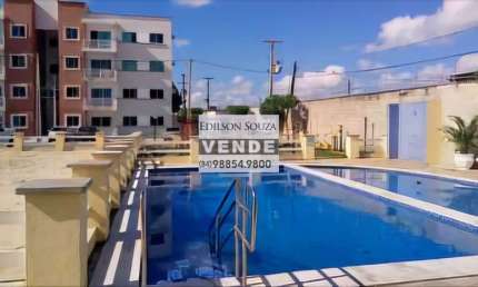 Apartamento com 2 quartos à venda na Rua Cândido Martins dos Santos, 1130, Rosa dos Ventos, Parnamirim, 65 m2 por R$ 158.000