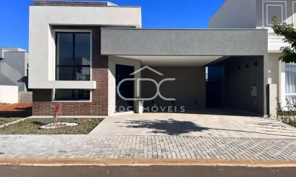 Casa em condomínio fechado com 3 quartos à venda na Rua Aderly Turek, 333, Cará-cará, Ponta Grossa