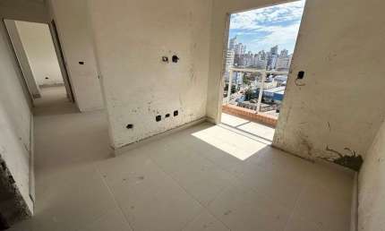 Lançamento no Boqueirão, 1 Dormitório com Lazer Completo - 350m da Praia.