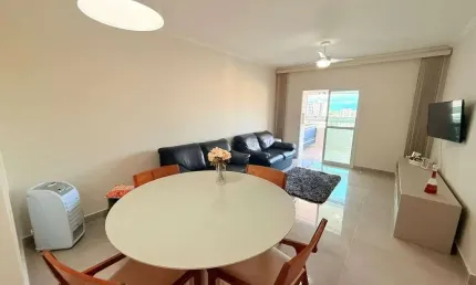 Apartamento de 2 Dormitórios com Vista para o Mar na Ocian, Praia Grande