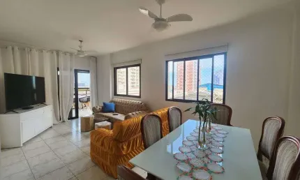 Apartamento 03 suítes no bairro da vila tupi - 100 metros do mar!