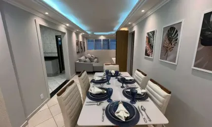 Apartamento 2 dormitórios, semi-mobiliado na Vila Guilhermina.