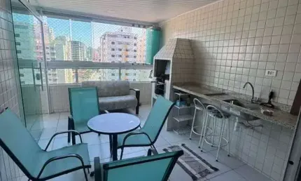 Apartamento com 3 quartos à venda na Rua Peru, 276, Guilhermina, Praia Grande
