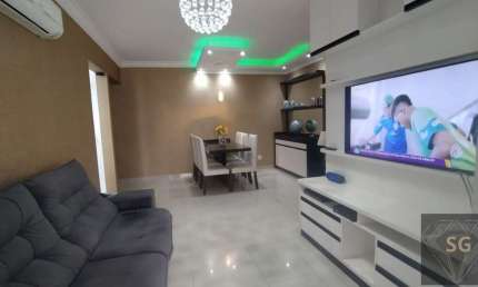 Conforto na Praia: Apartamento 2 Quartos no Canto do Forte, Praia Grande!