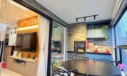 Luxuoso Apartamento Mobiliado no Canto do Forte – Praia Grande