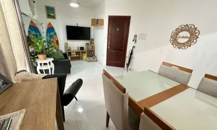 Apartamento de 1 dormitório á venda em guilhermina, praia grande - sp