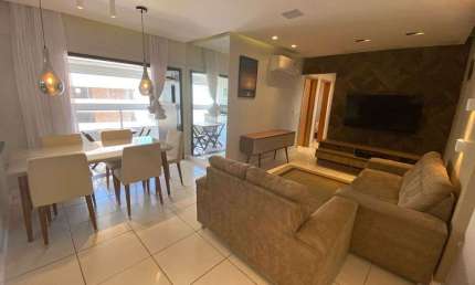 Apartamento 3 Dormitórios c/ 2 Suítes, 118m² Totalmente Mobiliado!