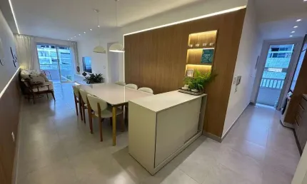 Lançamento DECORADO Dormitórios sendo 1 Suítes + Home Office - Praia Grande