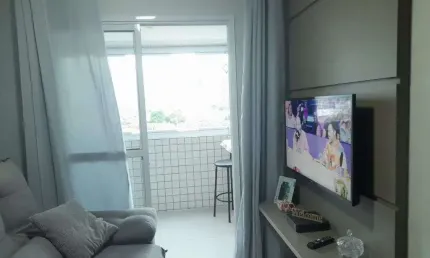 Apartamento 2 dormitórios sendo 1 suíte á venda na guilhermina, praia grande!