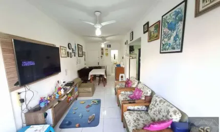 Apartamento à venda, 75 m² por R$ 370.000,00 - Tupi - Praia Grande/SP