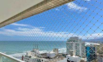 Espetacular Cobertura Duplex à Beira-Mar com Vista para a praia