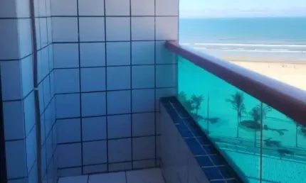 Apartamento 02 dormitórios sendo 01 suíte na Ocian em Praia Grande