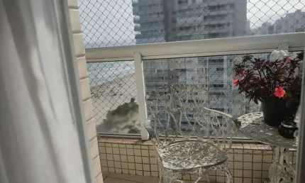 Charmoso Apartamento 4 Dormitórios com Vista para o Mar em Aviação, Praia Grande