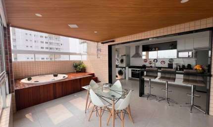 Cobertura DUPLEX - ALTO PADRÃO no bairro da Guilhermina, em Praia Grande/SP.