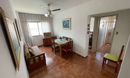 Apartamento com 50m² de 1 quarto com elevador no Boqueirão em Praia Grande
