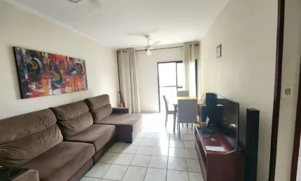 Apartamento no Canto do Forte, Praia Grande – 1 Dorm e Elevador, Perto da Praia!