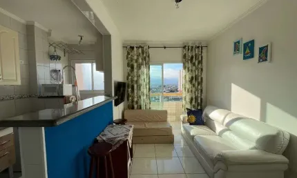 Apartamento 1 dormitório sendo 1 banheiro + 1 vaga de garagem Praia Grande/SP