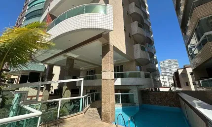 Apartamento 2 quartos e 1 suíte na vila guilhermina/praia grande /s.p.
