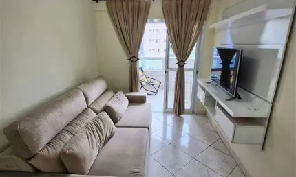 Apartamento com 1 quarto à venda na Rua Thereza de Jesus Monteiro Corralo, 41, Balneário Maracanã, Praia Grande, 50 m2 por R$ 355.000