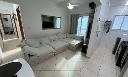 Apartamento porteira fechada na guilhermina em praia grande/sp.
