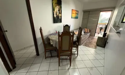 Apartamento com 1 quarto à venda na Rua Emílio de Menezes, 162, Cidade Ocian, Praia Grande, 60 m2 por R$ 350.000