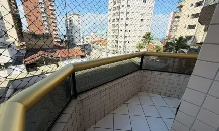 Apartamento com 1 quarto à venda na rua emílio de menezes, 162, cidade ocian, praia grande, 51 m2 por r$ 350.000