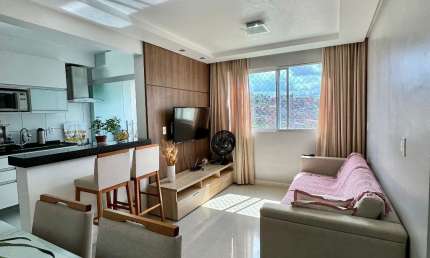 Oportunidade em Piatã: Apartamento 2/4 Planejado e Super Ventilado!